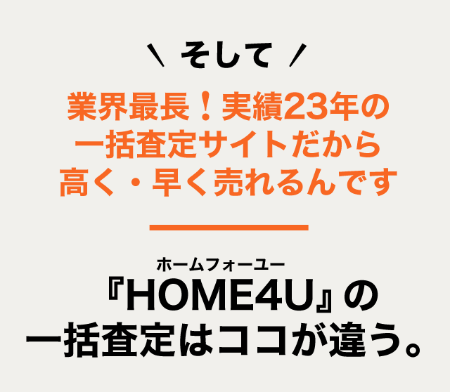 業界最長実績22年の一括査定サイトだから高く・早く売れるんです