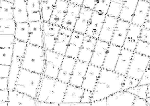 相続税路線価とは、土地の相続税評価額を求めるために用いる土地単価