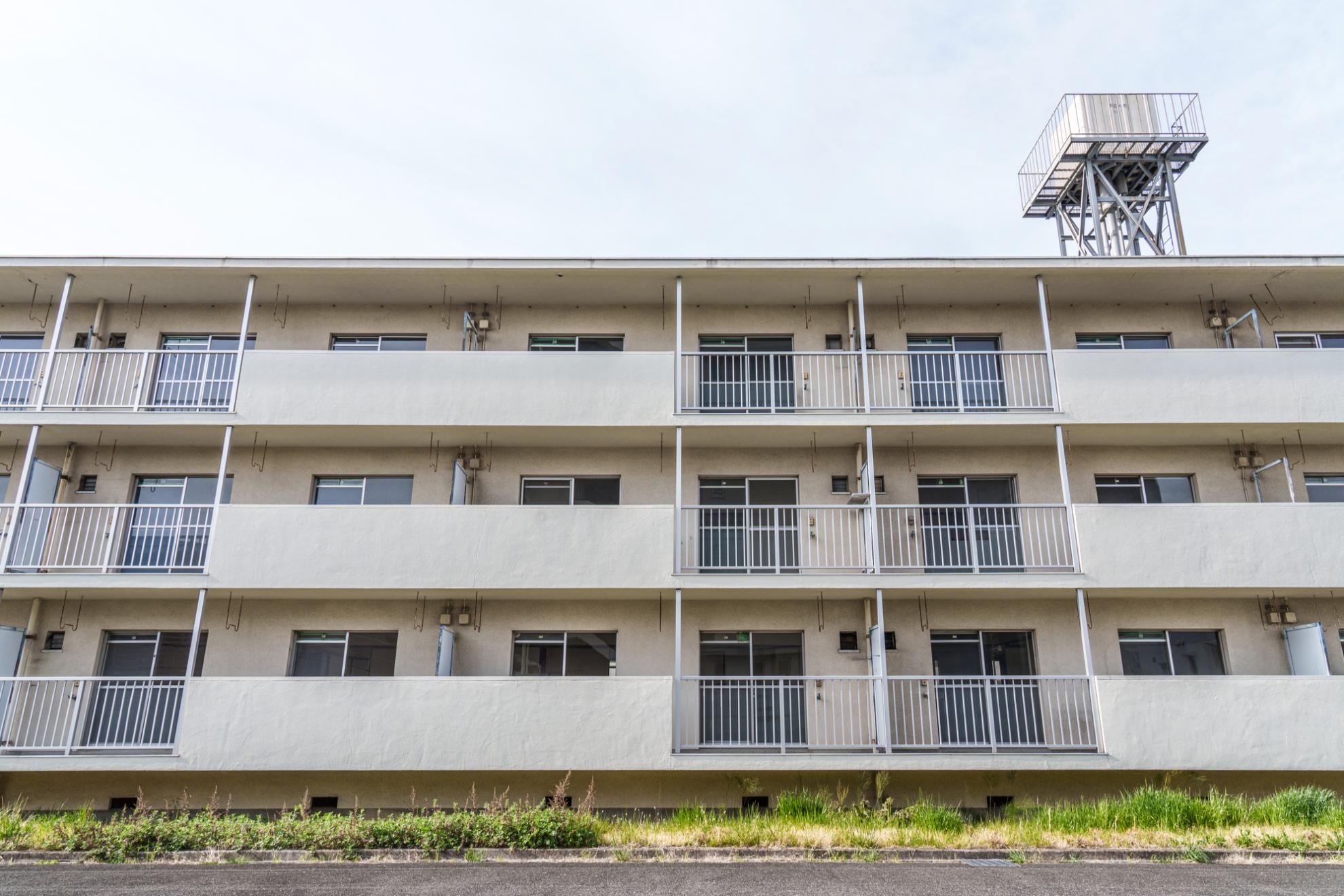 古い集合住宅