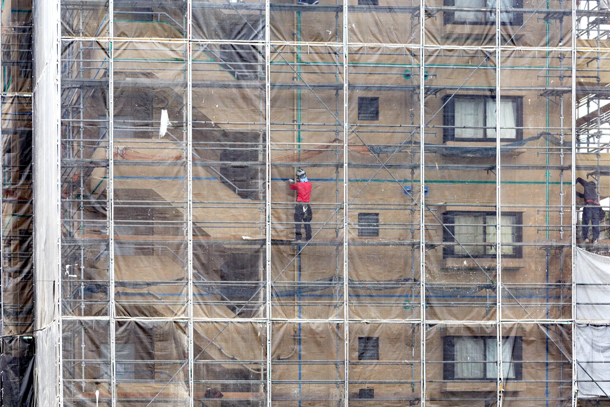 マンションの外壁の修繕