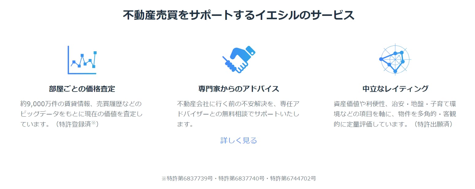 IESHILのアピールポイント