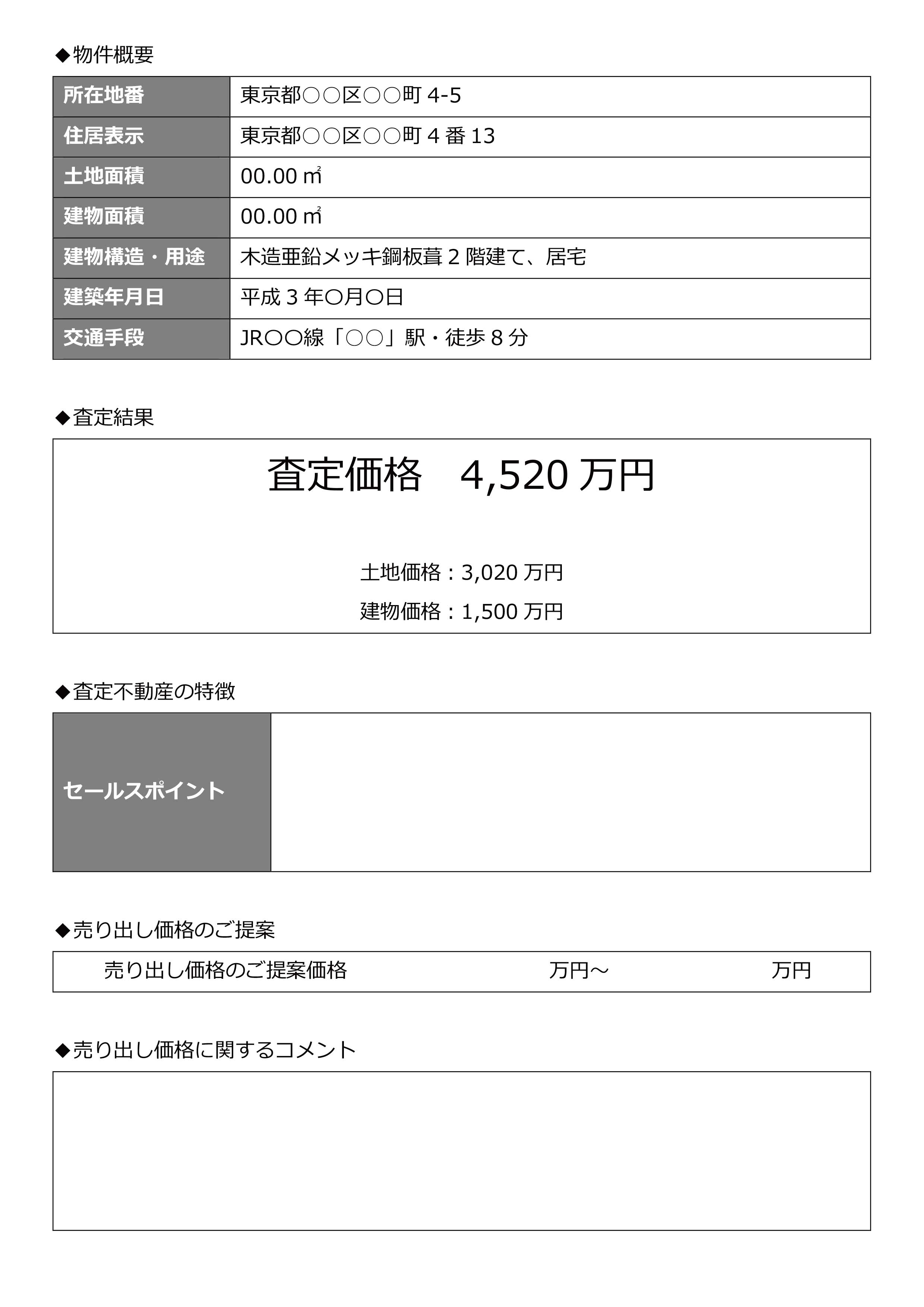 不動産査定書とは？作成方法と査定時に必要な6つの書類を解説｜不動産売却HOME4U