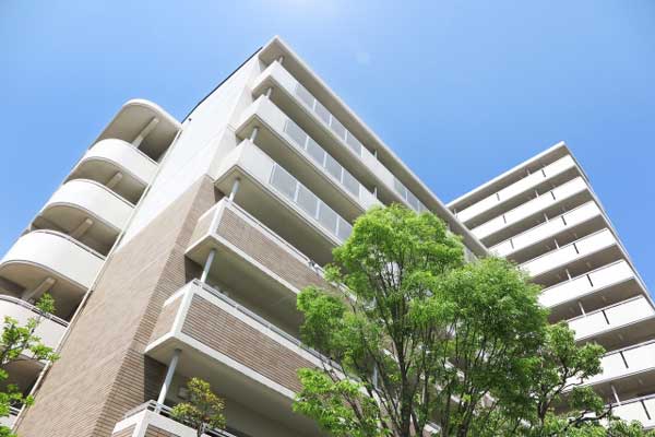 建物購入額がわからない場合の対応方法 マンション外観