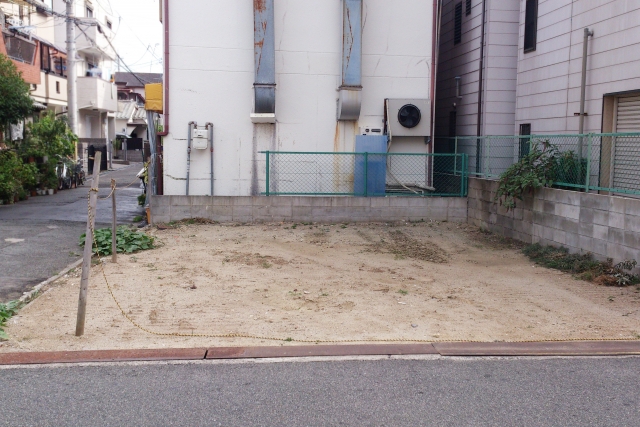 土地査定額と道路
