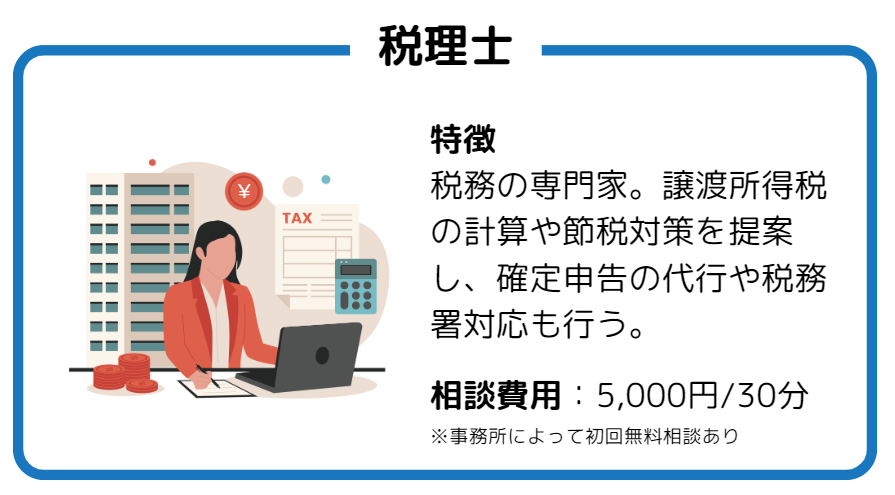 税理士の説明